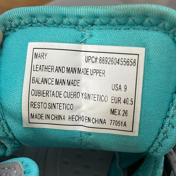 Eddie Bauer Mary Women’s 9 Gray Aqua Bump Toe Sandel Shoe - Picture 6 of 8